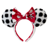 Disney - Minnie Rocks the Dots Sherpa Faux Leather Headband