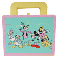 Disney - Disney100 Mickey & Friends Lunchbox 5 inch Faux Leather Journal