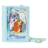 Lady and the Tramp (1955) - Book 9 inch Faux Leather Convertible Backpack