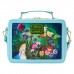 Alice in Wonderland (1951) - Classic Movie Lunchbox 6 inch Faux Leather Crossbody Bag