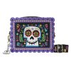 Coco - Miguel Calavera Floral Skull 6 inch Faux Leather Crossbody Bag