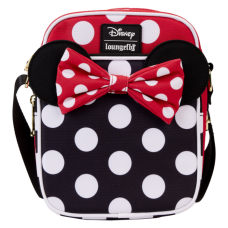 Disney - Minnie Rocks the Dots 7 inch Nylon Passport Bag