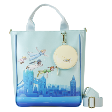 Peter Pan (1953) - You Can Fly Glow in the Dark 13 inch Faux Leather Tote Bag