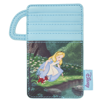 Alice in Wonderland (1951) - Classic Movie 5 inch Faux Leather Card Holder