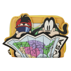 A Goofy Movie - Road Trip 4 inch Faux Leather Zip-Around Wallet