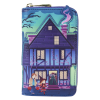 Hocus Pocus - Sanderson Sisters House Glow in the Dark 4 inch Faux Leather Zip-Around Wallet