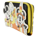 Disney - Mickey & Friends Candy Corn 4 inch Faux Leather Zip-Around Wallet