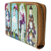 The Haunted Mansion - Stretching Room Portraits Glow in the Dark 4 inch Faux Leather Zip-Around Wallet