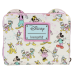 Disney - Disney100 Mickey & Friends Iridescent 4 inch Faux Leather Zip-Around Wallet