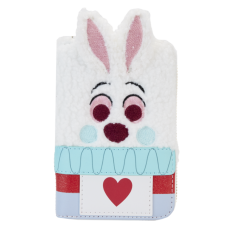 Alice in Wonderland (1951) - White Rabbit Cosplay 4 inch Faux Leather Zip-Around Wallet