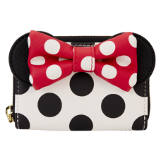 Disney - Minnie Rocks the Dots 2 inch Faux Leather Accordion Wallet