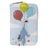 Winnie the Pooh - Floating Balloons 4 inch Faux Leather Zip-Around Wallet