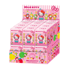 Hello Kitty - 3D Foam Bag Clips Fruits 24ct CDU