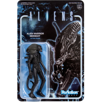 Aliens - Alien Warrior Midnight Black ReAction 3.75 inch Action Figure