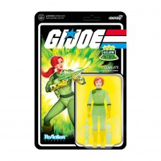 G.I. Joe - Scarlett Glow Patrol Glow-in-the-Dark ReAction 3.75 inch Action Figure