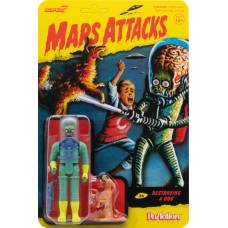 Mars Attacks - Destroying a Dog ReAction 3.75 inch Action Figure