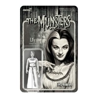 The Munsters - Lily Munster Grayscale ReAction 3.75 inch Action Figure