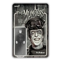 The Munsters - Hot Rod Herman Munster (Greyscale) ReAction 3.75 inch Action Figure