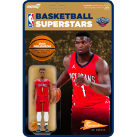 NBA Basketball - Zion Williamson New Orleans Pelicans Red Statement Supersports ReAction 3.75 inch Action Figure