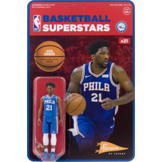NBA Basketball - Joel Embiid Philadelphia 76ers Supersports ReAction 3.75 inch Action Figure