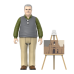 Parks and Recreation - Jerry Gergich ReAction 3.75 inch Action Figure