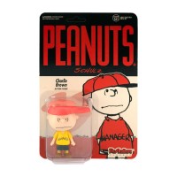 Peanuts - Manager Charlie Brown ReAction 3.75 inch Action Figure