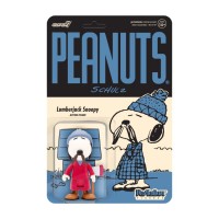 Peanuts - Lumberjack Snoopy ReAction 3.75 inch Action Figure
