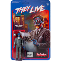 They Live - Male Ghoul ReAction 3.75 inch Action Figure