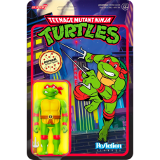 Teenage Mutant Ninja Turtles (1987) - Raphael (Toon) ReAction 3.75 inch Action Figure