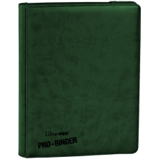 Ultra Pro - Green Premium Leatherette 9-Pocket PRO-Binder Card Album