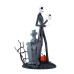 The Nightmare Before Christmas - Jack Scary Smiling Face 1:10 Scale Figure
