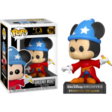 Walt Disney Archives - Sorcerer Mickey 50th Anniversary Pop! Vinyl Figure