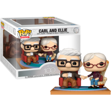 Up (2009) - Carl & Ellie (Old) Disney 100th Pop! Moment Vinyl Figure