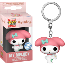 Hello Kitty - My Melody with Flower Pocket Pop! Keychain
