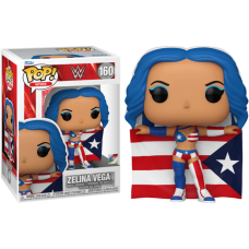 WWE - Zelina Vega with Flag Pop! Vinyl Figure