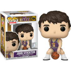 NBA Basketball: Rookie Season - John Stockton Utah Jazz Pop! Vinyl Figure