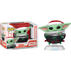 Star Wars: The Mandalorian - Grogu with Santa Hat in Pram (Holiday) Pop! Vinyl Figure