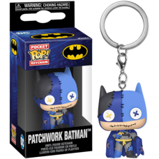 DC Comics - Patchwork Batman Pocket Pop! Keychain