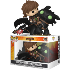 How to Train Your Dragon 2 - Hiccup with Toothless Pop! Ride Vinyl Figure