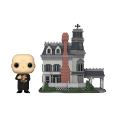 The Addams Family (1964) - Uncle Fester & Addams Family Mansion Pop! Town Vinyl Figure