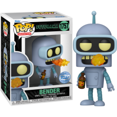 Futurama - Bender with Fire Breath Pop! Vinyl Figure