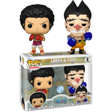 One Piece - Luffy & Foxy Pop! Vinyl 2-Pack