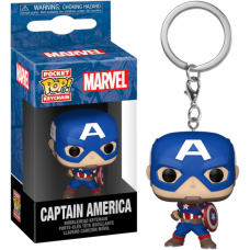 Marvel Comics: New Classics - Captain America Pocket Pop! Keychain
