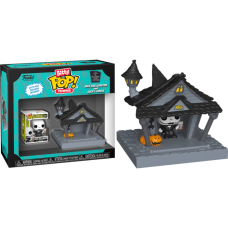 The Nightmare Before Christmas - Jack Skellington & Jack's House Bitty Pop! Town Vinyl Figure