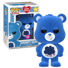 Care Bears - Flocked Grumpy Bear Pop! Vinyl Figure *Non-Mint Box*