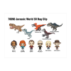 Jurassic World - 3D PVC Bag Clips Blind Bag (Display of 24)