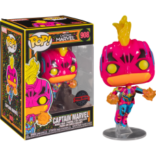 Marvel: Blacklight - Captain Marvel Blacklight Pop! Vinyl Figure