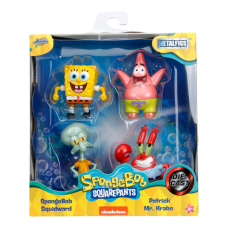 Spongebob Squarepants - 2.5 Inch MetalFig 4-Pack