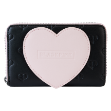 Blackpink - All-Over-Print Heart Zip Around Wallet