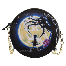 Coraline - Moon Glow in the Dark 9 inch Faux Leather Crossbody Bag